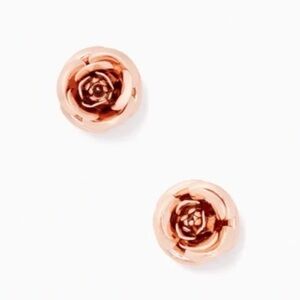Kate Spade Garden Garlnd Rose Gold Stud Earrings